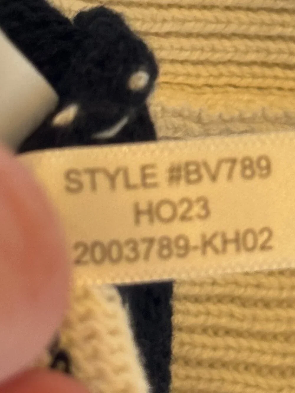 J.Crew Cream & Black Striped Quarter-Zip Sweater | Size XS - Picture 8 of 8